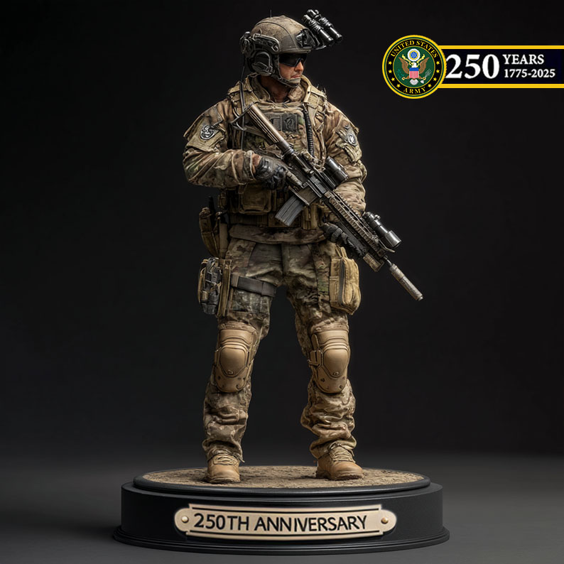 250th Anniversary Soldier Statue