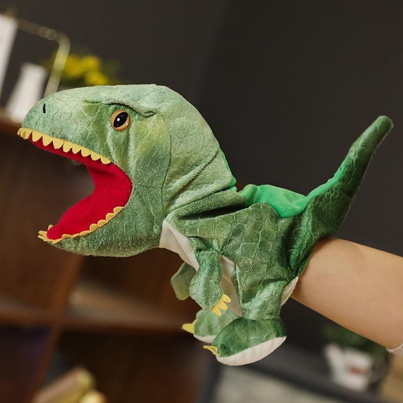Plush Dinosaur Stuffed T-rex Hand Puppet Toy