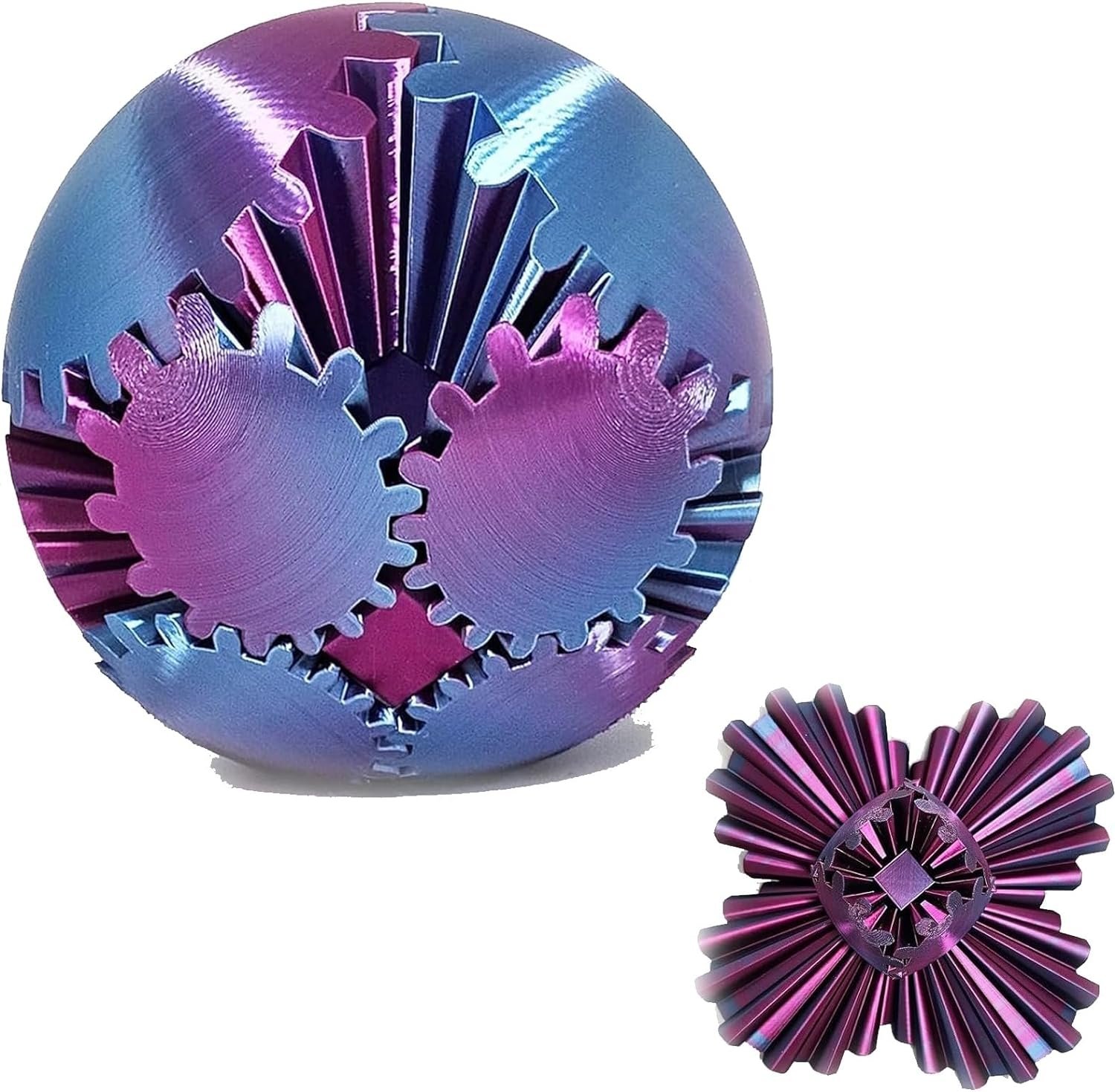 The Steampunk Whirling Wonder Fidget (Gear Ball)