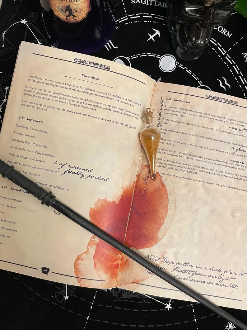 Detailed POTION MAKING Book