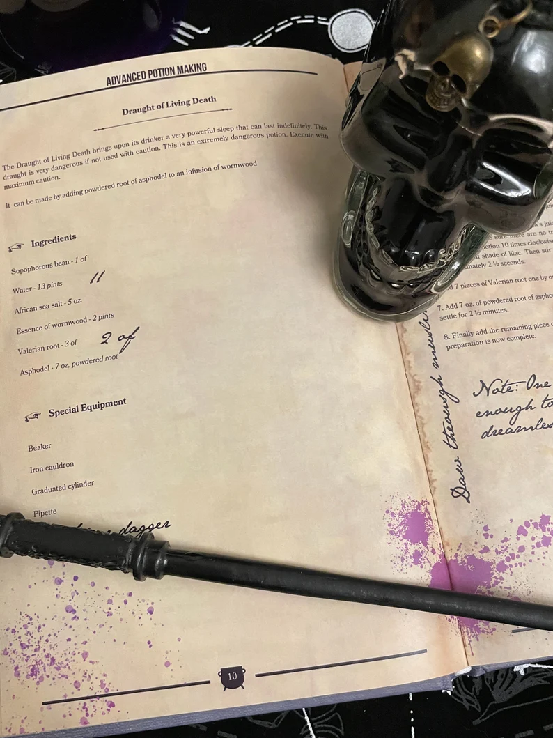 Detailed POTION MAKING Book