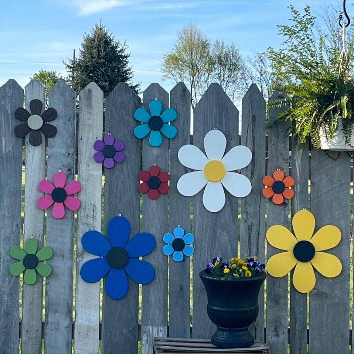 Metal Art Flower Wall Decor