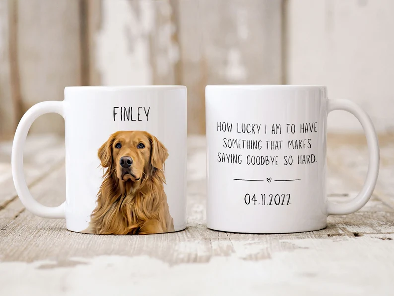 Personalize Your Mug With A Photo Of Your Pet, Mom Or Any