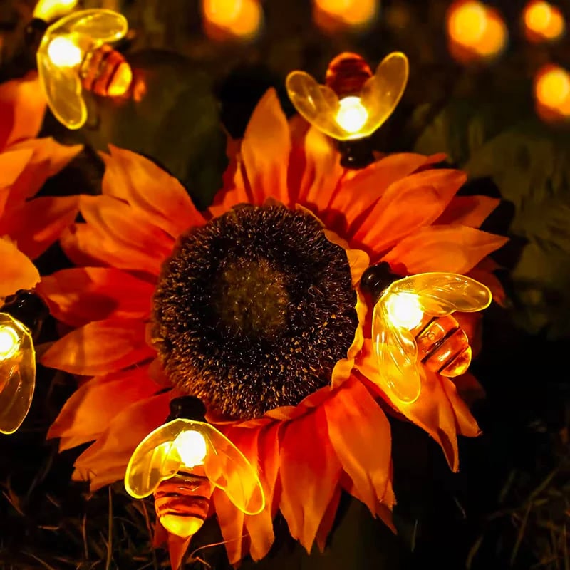 🔥Hot Sales 50% OFF🎉Solar LED Bee String Lights🐝
