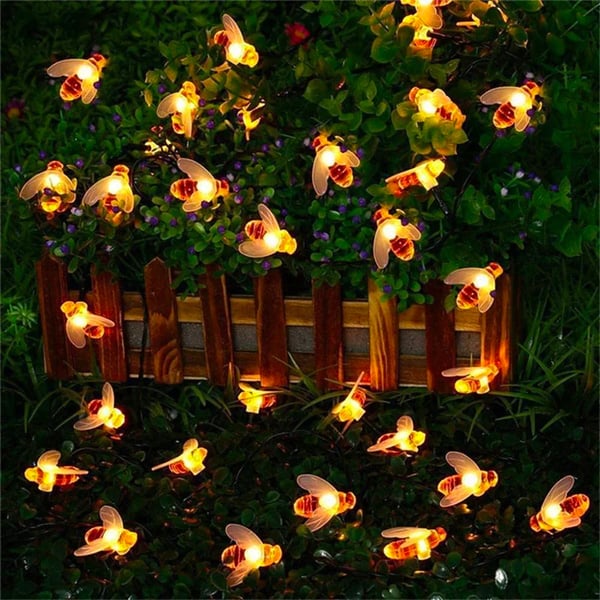 🔥Hot Sales 50% OFF🎉Solar LED Bee String Lights🐝