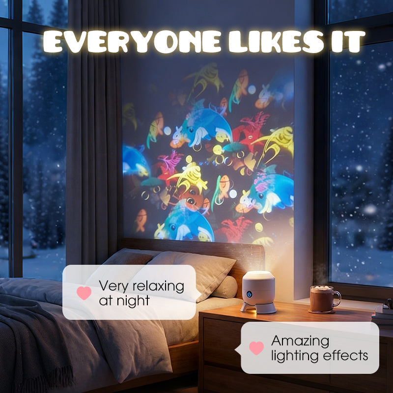 🔥LAST DAY 50% OFF🔥Dynamic Rotating LED Projector Light
