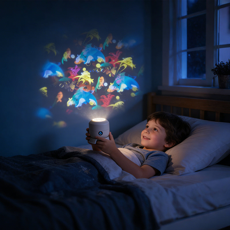🔥LAST DAY 50% OFF🔥Dynamic Rotating LED Projector Light