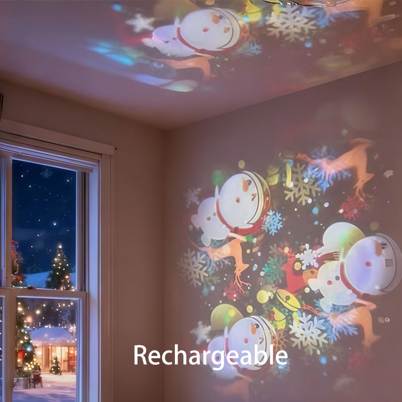 🔥LAST DAY 50% OFF🔥Dynamic Rotating LED Projector Light