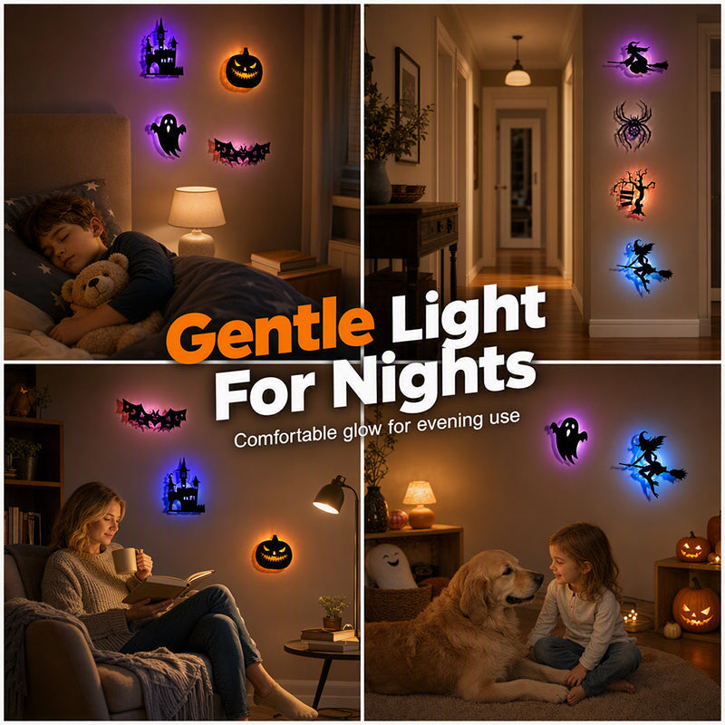 🎃Halloween Glow in Dark Wall Stickers🦇