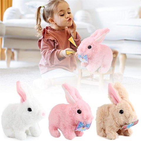 💥Christmas Hot Sale 49% OFF🐰 Interactive Toy Can Walk And Talk Elect