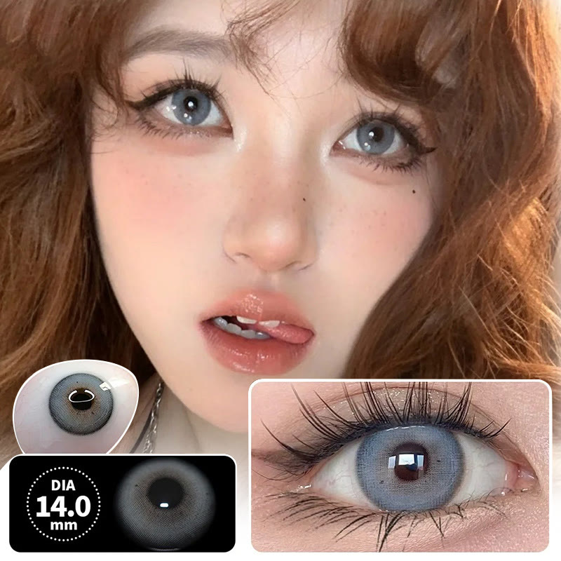 MYEYEBB Bubble Grey Prescription Colored Contact Lenses - image 8