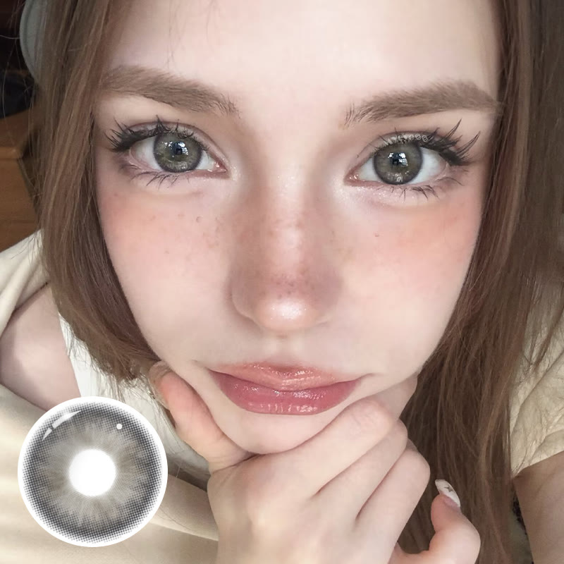 MYEYEBB Celestial Grey Colored Contact Lenses | 6 Months - image 4