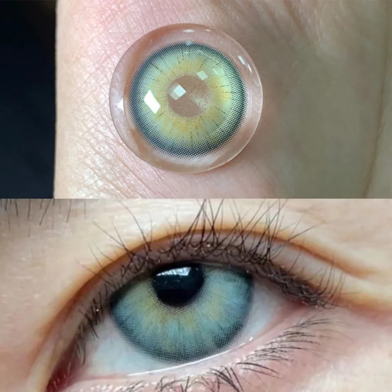 MYEYEBB Twilight Green Colored Contact Lenses - image 4