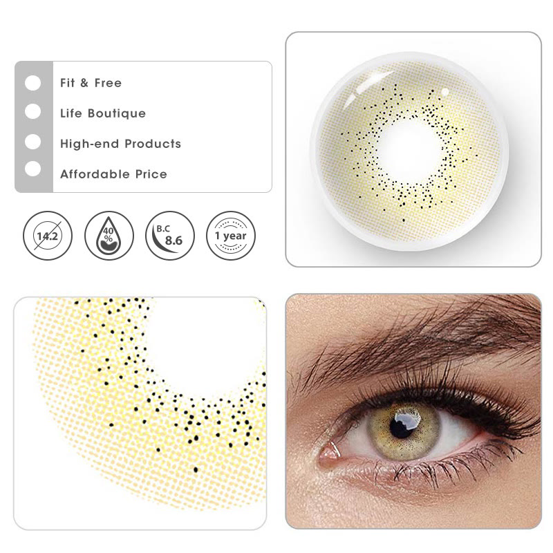 MYEYEBB Ocean Brown Prescription Colored Contact Lenses - image 8