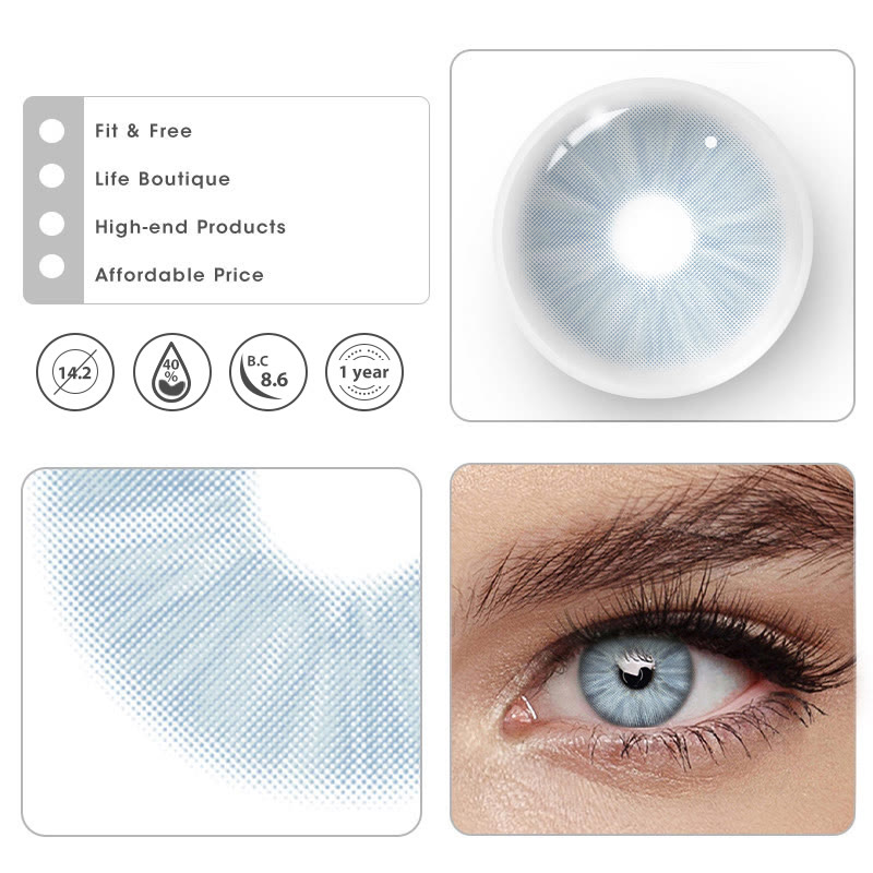 MYEYEBB Meta Blue Prescription Colored Contact Lenses - image 11