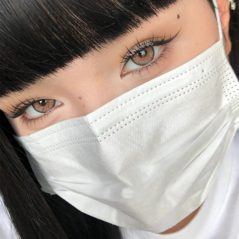 MYEYEBB Tyrande Brown Prescription Colored Contact Lenses - image 9