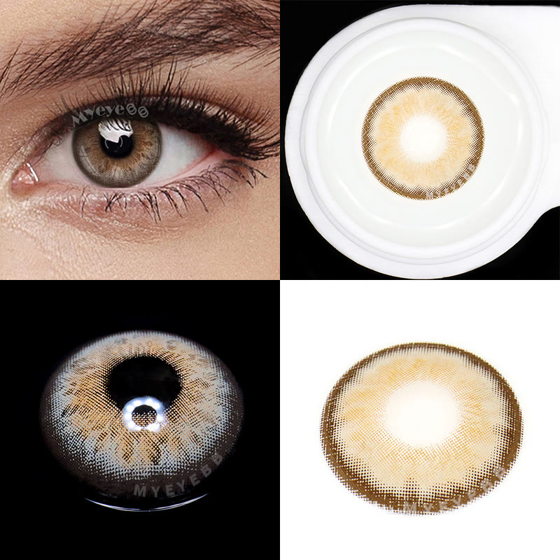 MYEYEBB Tyrande Brown Prescription Colored Contact Lenses - image 14