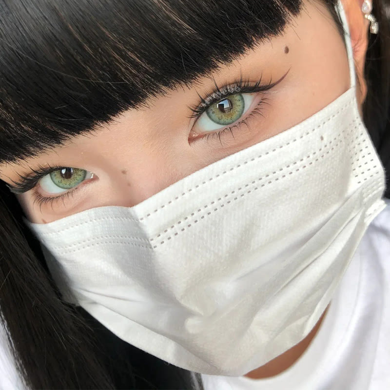 MYEYEBB Tyrande Green Prescription Colored Contact Lenses - image 5