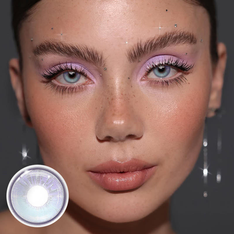 MYEYEBB Vista Violet Prescription Colored Contact Lenses - image 2