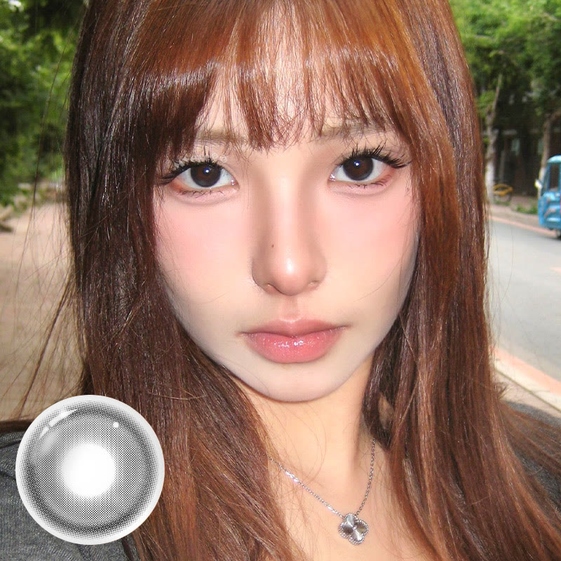 MYEYEBB Dusty Black Colored Contact Lenses | 6 Months - image 2