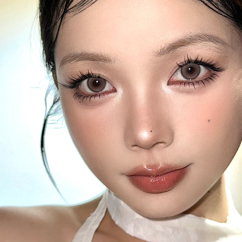 MYEYEBB Dusty Brown Prescrition Colored Contact Lenses | 6 Months - image 5