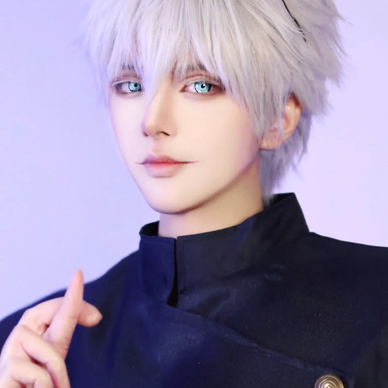 MYEYEBB Cursed Blue Cosplay Colored Contact Lenses - image 5