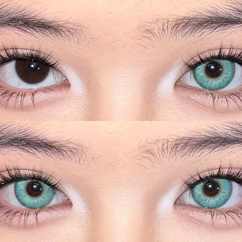 MYEYEBB Nocturne Green Prescription Colored Contact Lenses丨6 Months - image 3