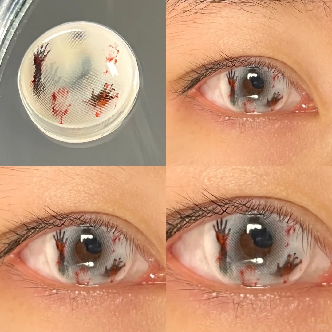 MYEYEBB Soul's Grasp  White Cosplay Colored Contact Lenses丨6 Months - image 5