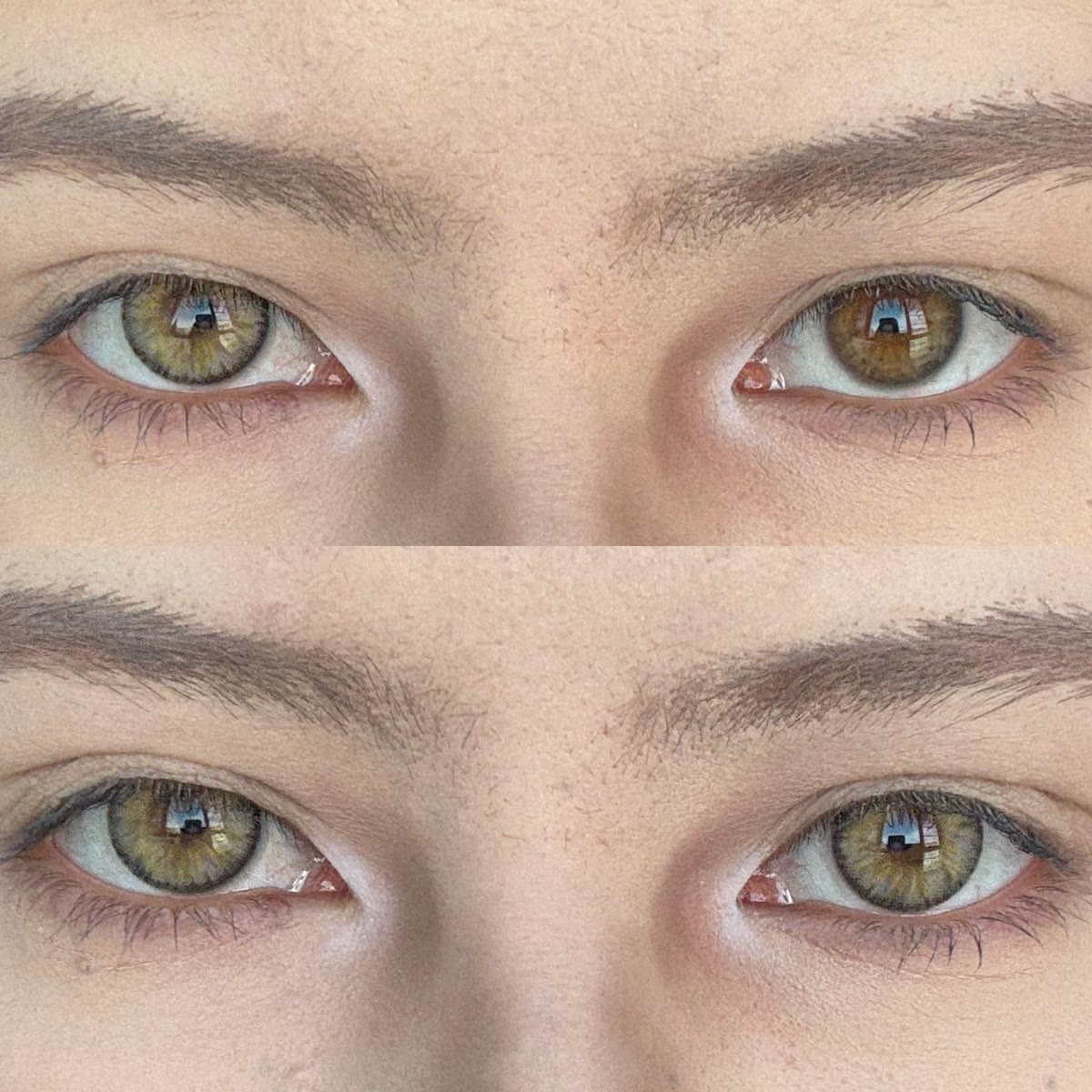 MYEYEBB Pro Halo Iris Brown Colored Contact Lenses - image 3