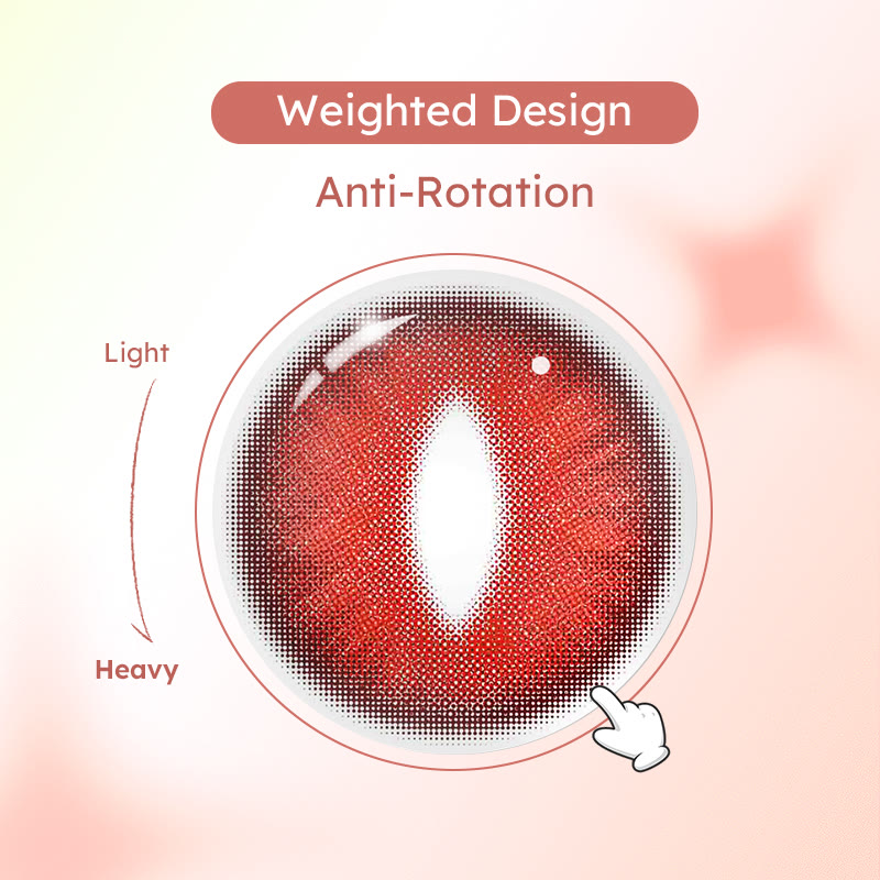 MYEYEBB Dragon Eye Red Cosplay Colored Contact Lenses丨1 Day - image 4