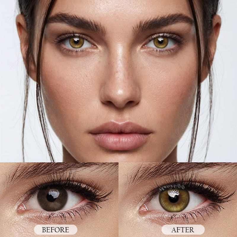 MYEYEBB Lunar Hazel Colored Contact Lenses - image 4