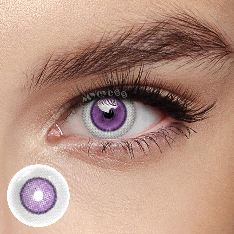 MYEYEBB Porcelain Doll Violet Cosplay Colored Contact Lenses - Porcelain Doll Violet - 0.00 - MX23-4 - image 1