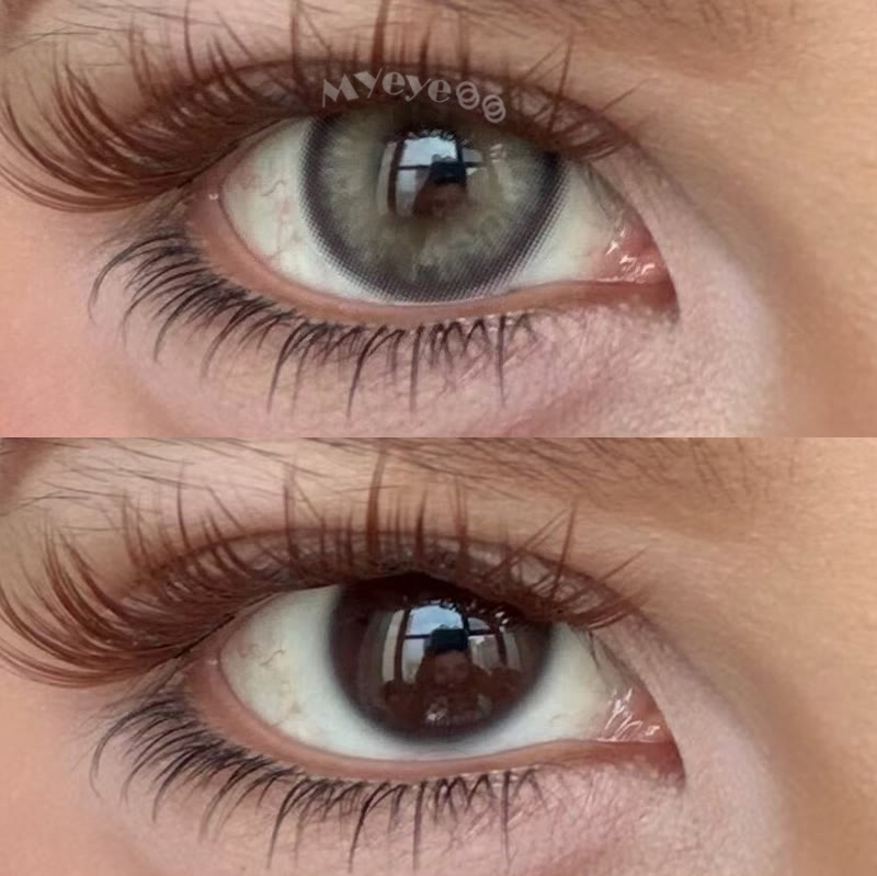 MYEYEBB Celestial Grey Colored Contact Lenses | 6 Months - image 2
