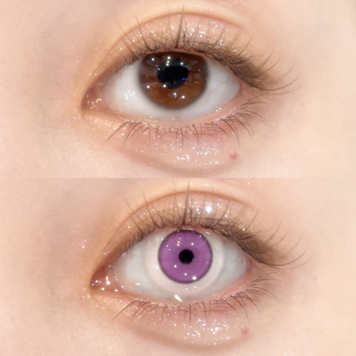 MYEYEBB Porcelain Doll Violet Cosplay Colored Contact Lenses - image 2