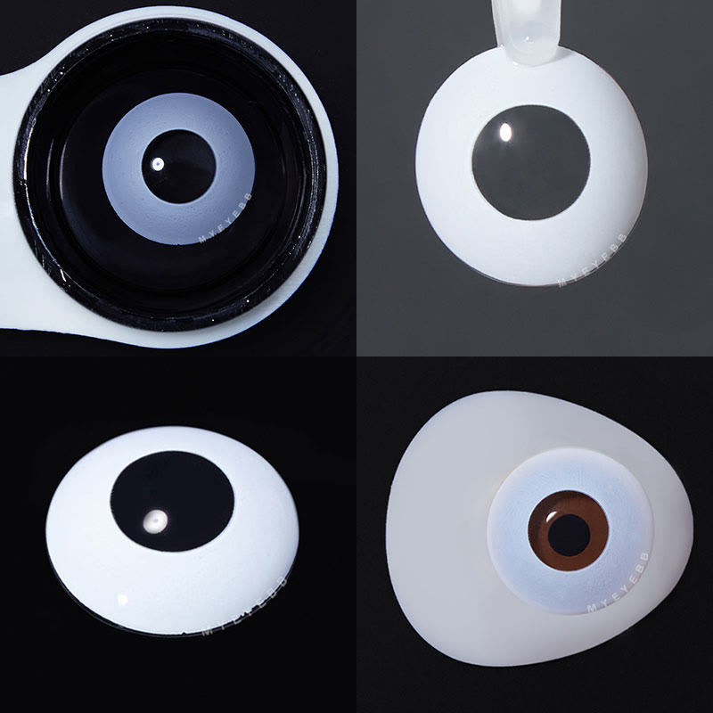 MYEYEBB White Block Prescription Cosplay Colored Contact Lenses - image 10