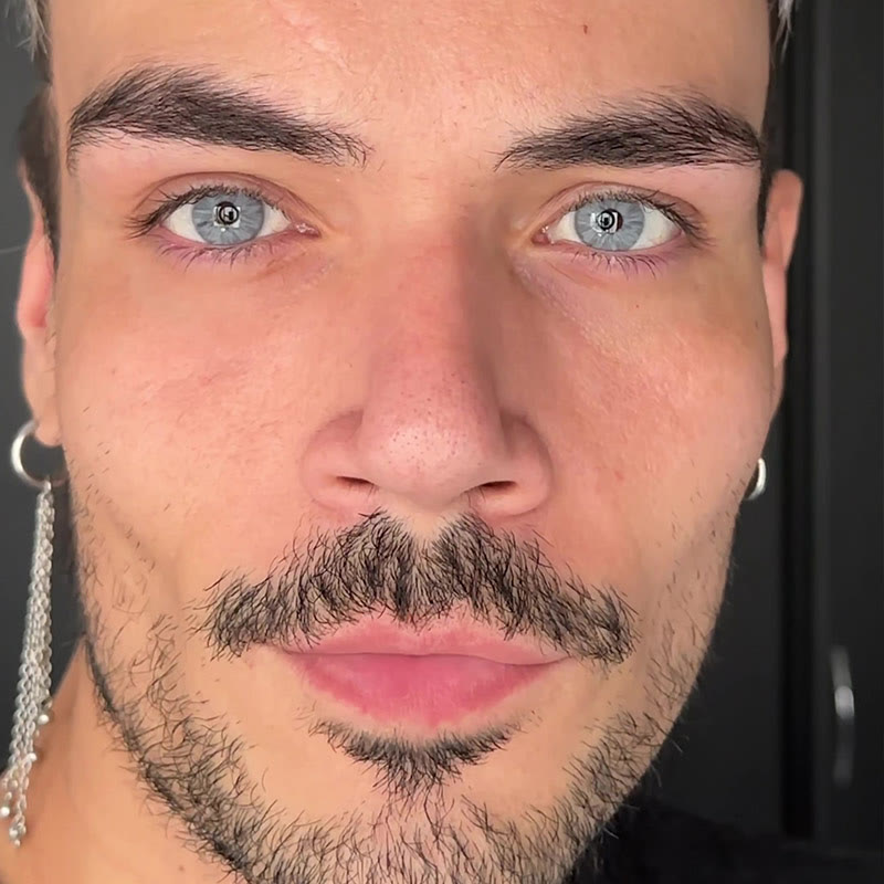 MYEYEBB Meta Grey Prescription Colored Contact Lenses - image 3