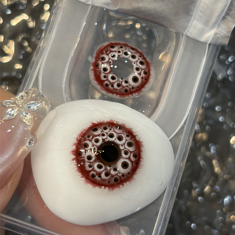 MYEYEBB Inferno Eyes Red Cosplay Colored Contact Lenses丨1 Day - image 5