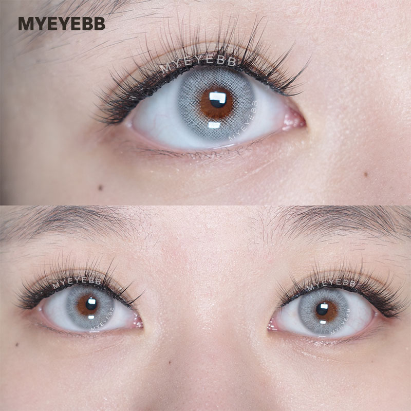 MYEYEBB Queen Grey Prescription Colored Contact Lenses - image 4