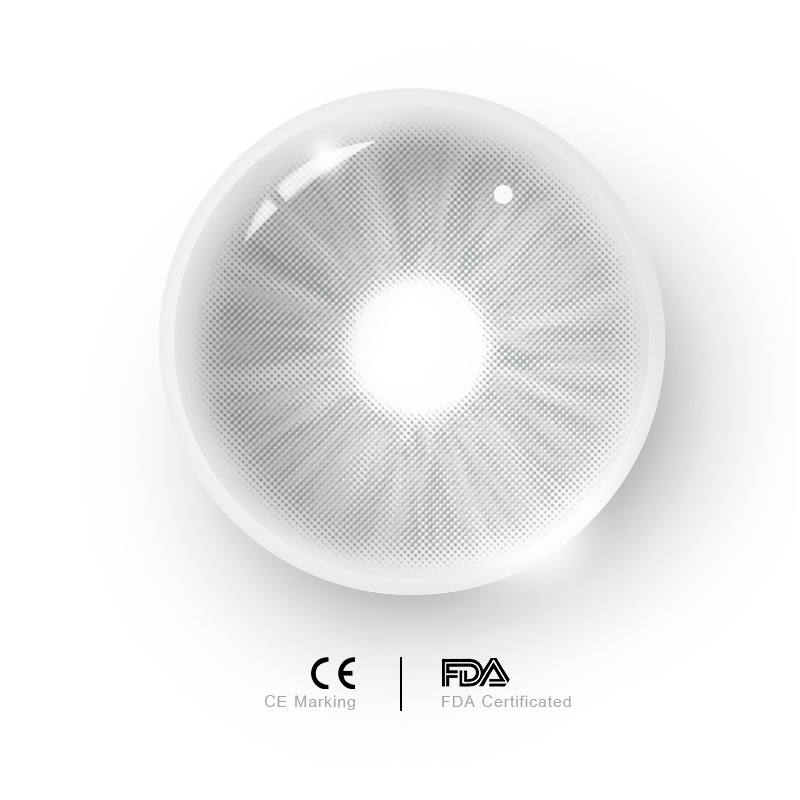 MYEYEBB Meta Grey Prescription Colored Contact Lenses - image 13