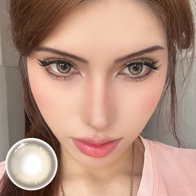 MYEYEBB Native Brown Colored Contact Lenses - image 3