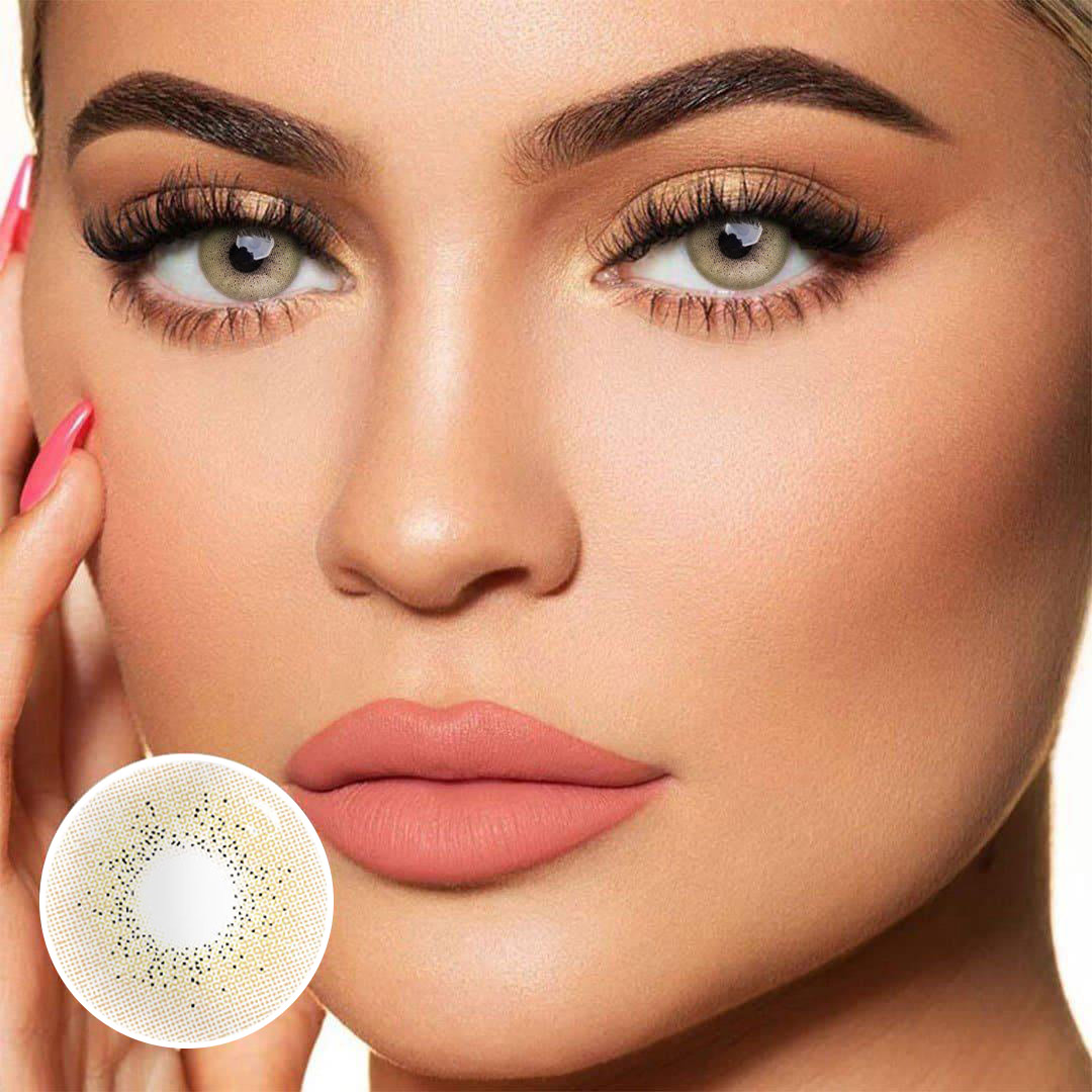 MYEYEBB Ocean Brown Prescription Colored Contact Lenses - image 2