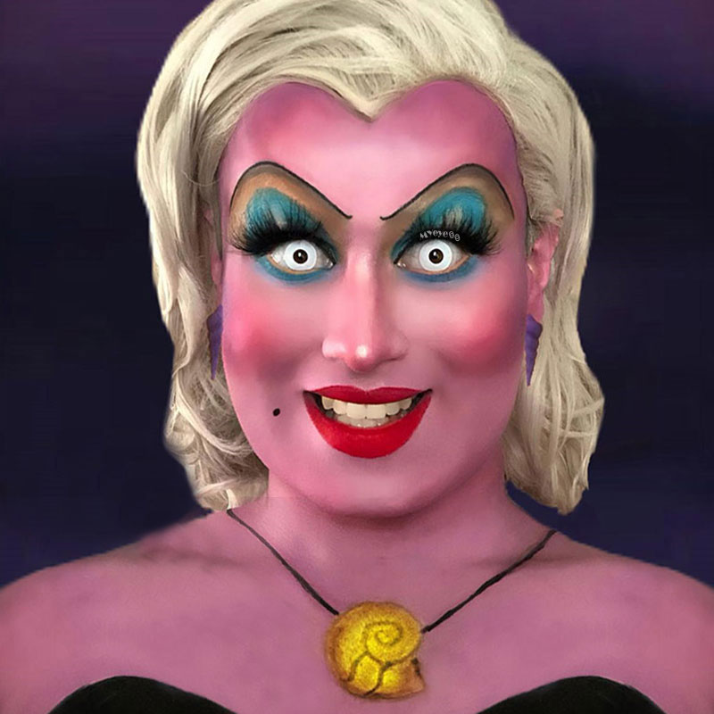 MYEYEBB White Block Prescription Cosplay Colored Contact Lenses - image 17