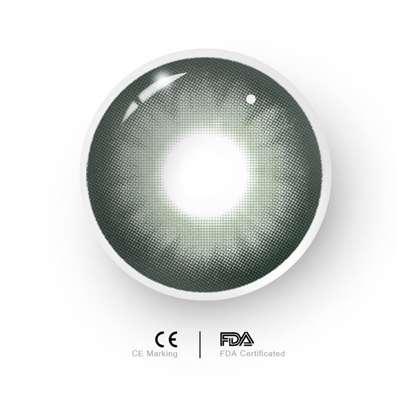 MYEYEBB Dolly Green Prescription Colored Contact Lenses - image 5
