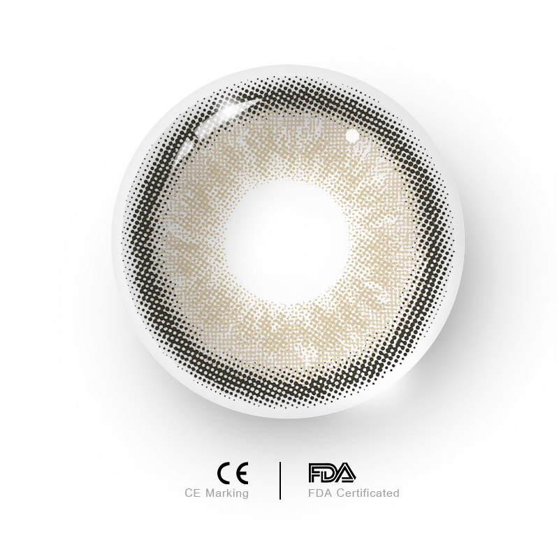 MYEYEBB Moonbeam II Cow Boy Brown Prescription Colored Contact Lenses - image 8