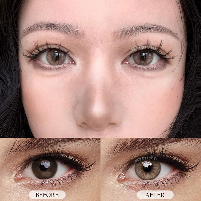 MYEYEBB Genetic Brown Colored Contact Lenses - image 6
