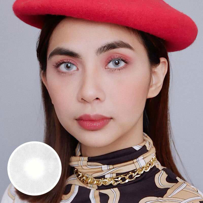 MYEYEBB Aurora Grey Natural Prescription Colored Contact Lenses - image 4