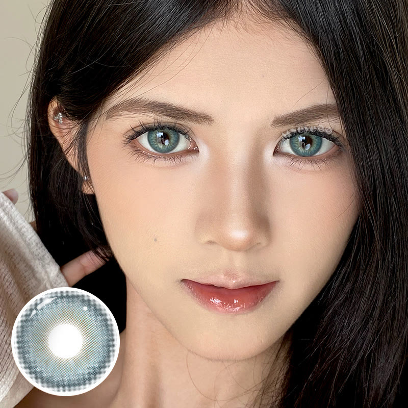 MYEYEBB Foxy Blue Colored Contact Lenses - image 6