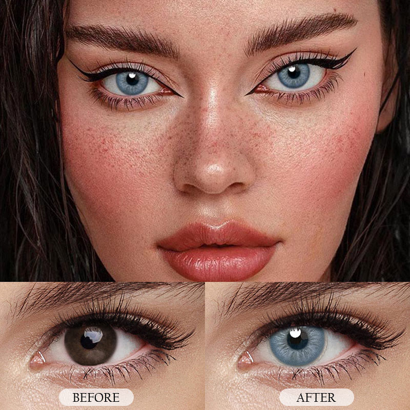 MYEYEBB Unspoken Mirage Blue Prescription Colored Contact Lenses - image 13