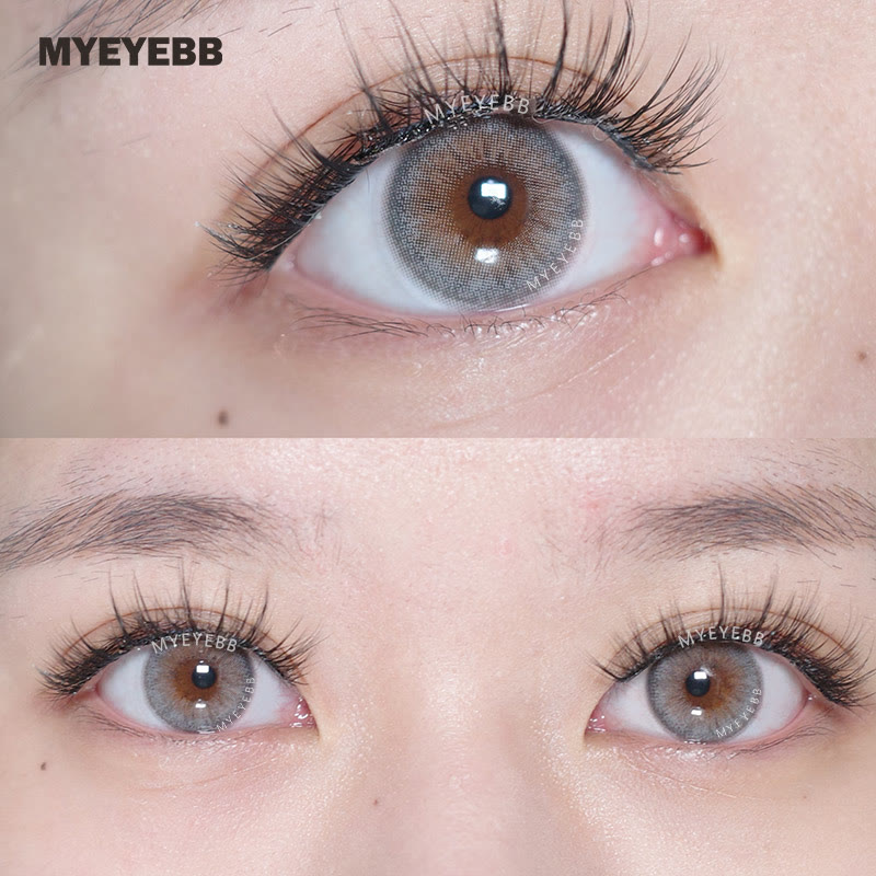 MYEYEBB Deepwater Zone Grey Prescription Colored Contact Lenses - image 4