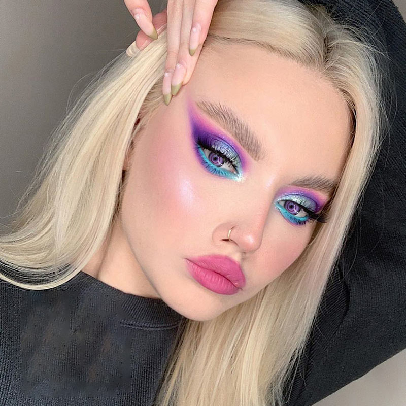 MYEYEBB Blind Sakuya Prescription Cosplay Colored Contact Lenses - image 12